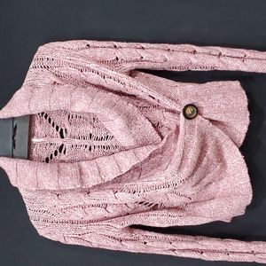 Free People Cropped Cardigan